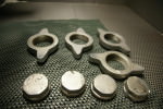 Chrome plating - parts bead blasted